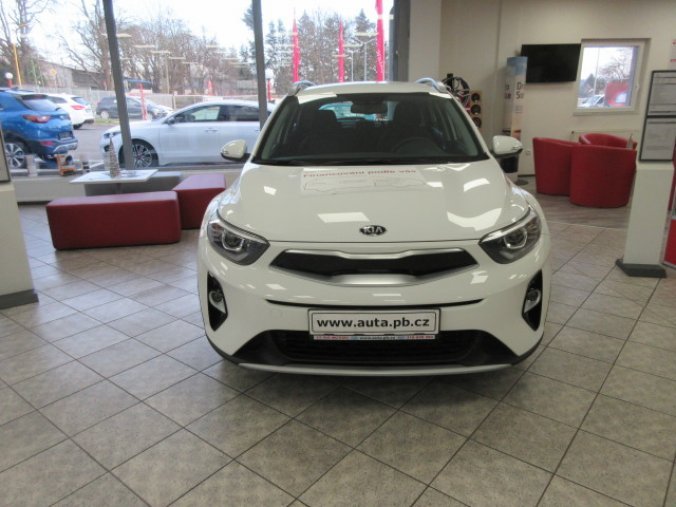 Kia Stonic, 1.25 CVVT Exclusive NAVI, barva bílá