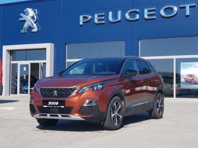 Peugeot 3008, GT LINE 1.6 PureTech 180 S&S EAT8, barva oranžová