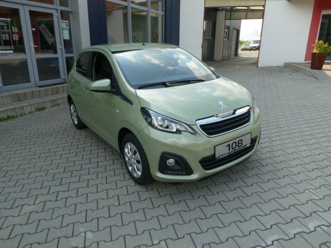 Peugeot 108, ACTIVE 1.0 VTi 72 MAN5 5dv, barva zelená