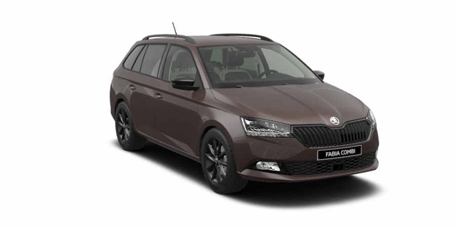 Škoda Fabia, 1,0 TSI 81 kW 6-stup. mech., barva hnědá