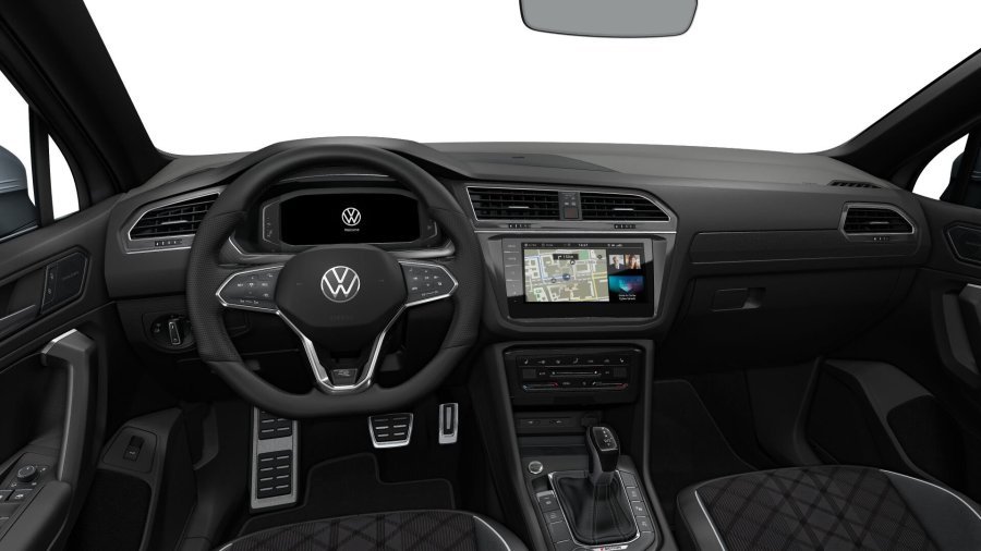 Volkswagen Tiguan Allspace, Allspace R-Line 2,0 TSI 180 kW 4M 7DSG, barva stříbrná