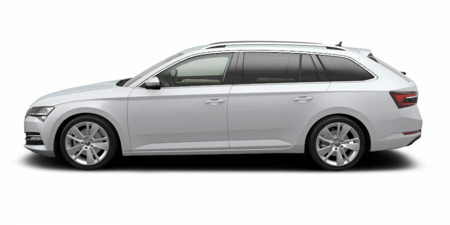 Škoda Superb, 2,0 TDI 110 kW 7-stup. automat., barva bílá