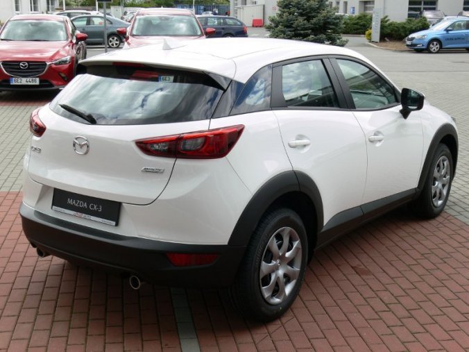 Mazda CX-3, 2.0 Skyactiv G121, barva bílá