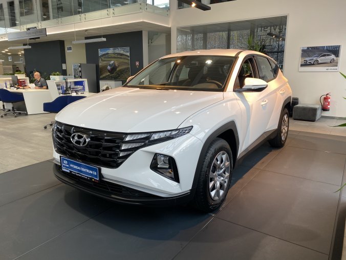 Hyundai Tucson, 1,6 T-GDi 110 kW (95 NAT) 6 st. man, barva bílá