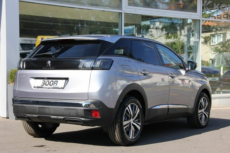 Peugeot 3008, Peugeot 3008 ALLURE PACK 1.5 BHDi 130k EAT8, barva šedá