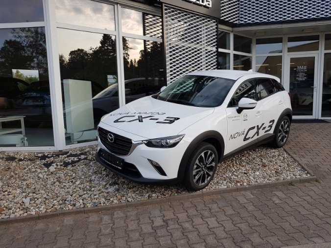 Mazda CX-3, 2.0 Skyactiv-G 121k, barva bílá