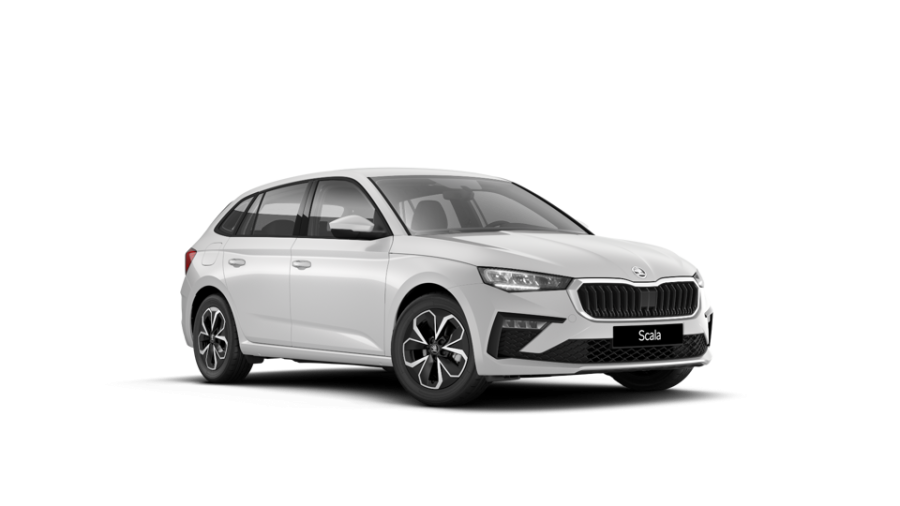 Škoda Scala, 1,0 TSI 85 kW 6-stup. mech., barva bílá