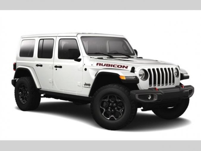 Jeep Wrangler, 2,0T 270 PS Rubicon Unlimited, barva bílá