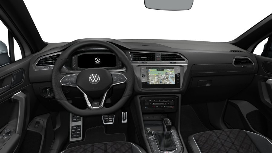 Volkswagen Tiguan Allspace, Allspace R-Line 2,0 TSI 140 kW 4M 7DSG, barva bílá