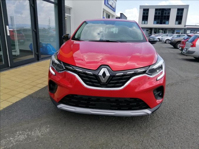 Renault Captur, 1,0 TCe 90  Intens, barva červená