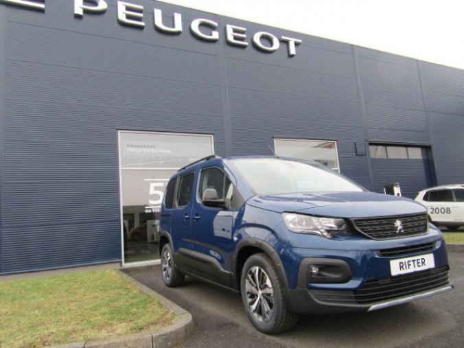 Peugeot Rifter, GT LINE 1,2 130k EAT8, barva modrá