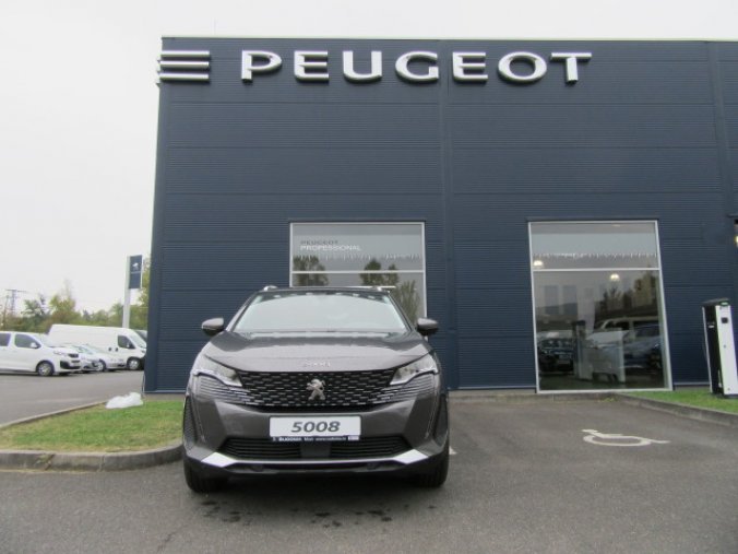 Peugeot 5008, ALLURE 1.2 PT 130 S&S EAT8, barva šedá