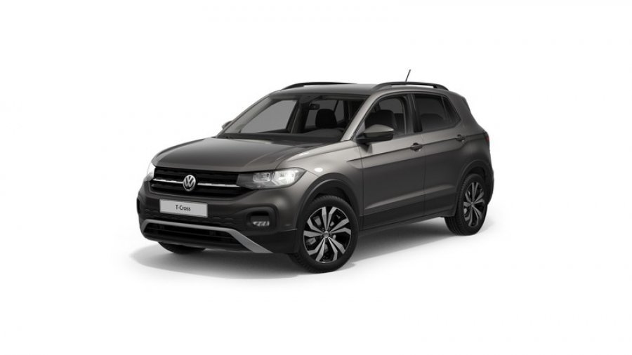 Volkswagen T-Cross, Life 1,0 TSI 70 kW 5G, barva šedá