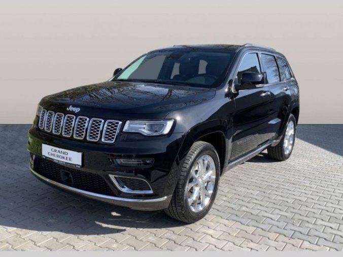 Jeep Grand Cherokee, SUMMIT 3,0 V6 CRD 250k, barva černá