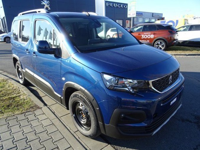 Peugeot Rifter, ALLURE 1.5 BlueHDi 100k S&S MAN5, barva modrá