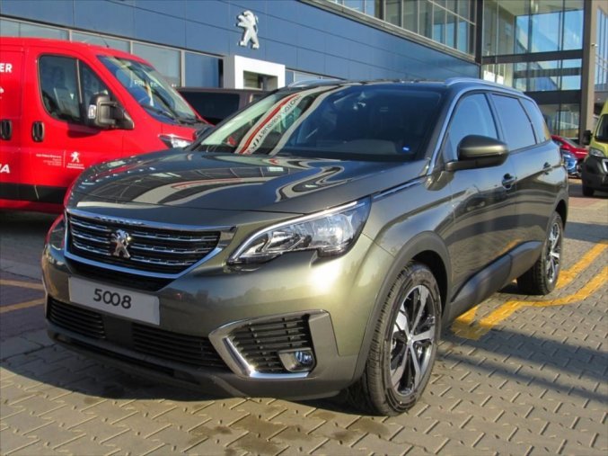 Peugeot 5008, 1.2 130k Active S&S MAN6, barva šedá