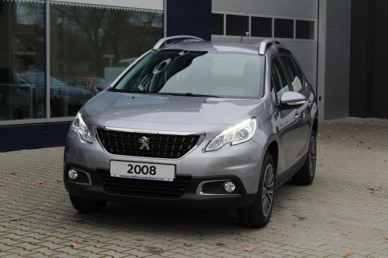 Peugeot 2008, ACTIVE 1.2 96kW, barva šedá