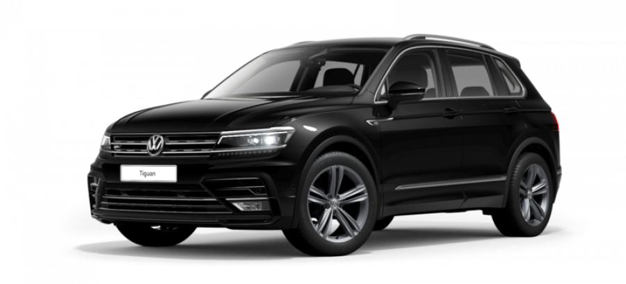 Volkswagen Tiguan, Maraton Edition 1,5 TSI ACT 7DSG, barva černá