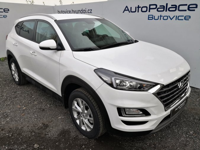 Hyundai Tucson, 1,6 T-GDi 130 kW (95 NAT) 6 st. man, barva bílá