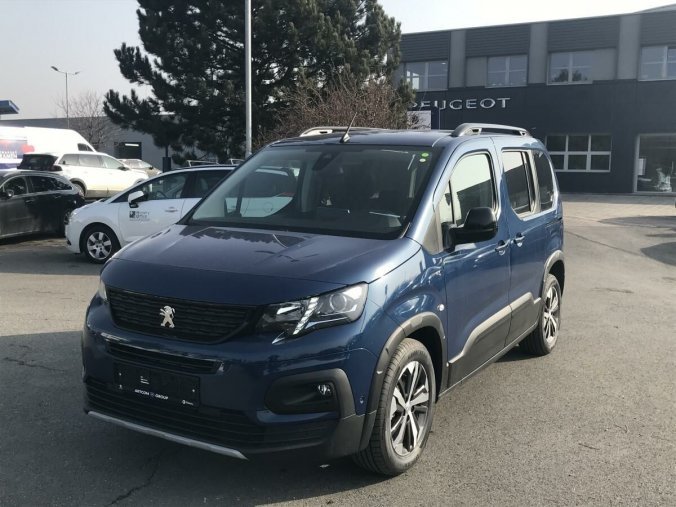 Peugeot Rifter, 1.5 BlueHDi GT 130k MAN6, barva modrá