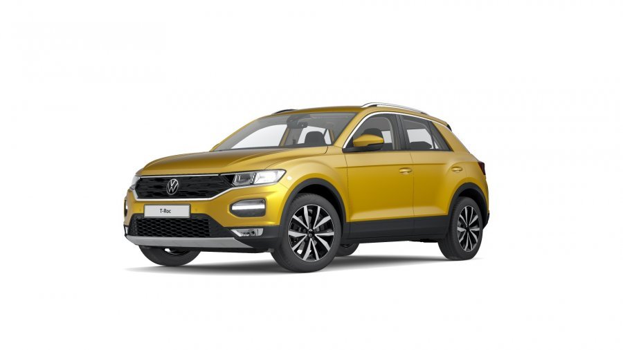 Volkswagen T-Roc, T-Roc Design 1,0 TSI 6G, barva žlutá