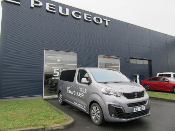 Peugeot Traveller, ALLURE L2 2.0 BHDi 180k EAT8, barva stříbrná