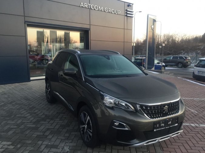 Peugeot 3008, 1.2 PureTech ALLURE 130k EAT8, barva šedá