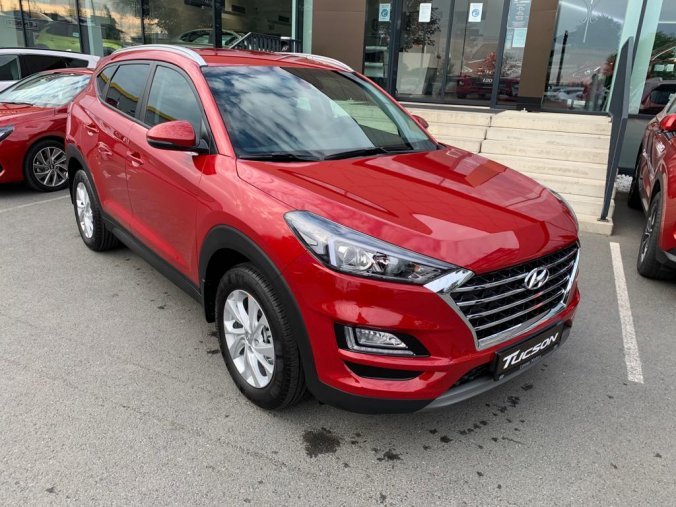 Hyundai Tucson, 1,6 T-GDi 130 kW (95 NAT) 7 st. DCT, barva červená