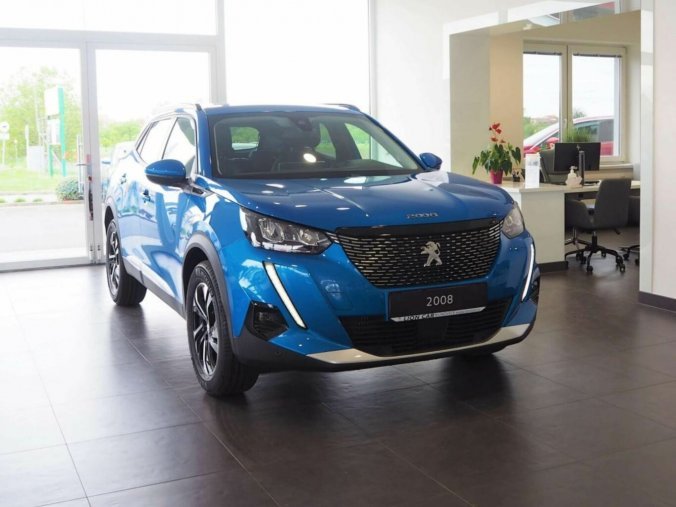 Peugeot 2008, ALLURE PACK 1.2 100k MAN6, barva modrá