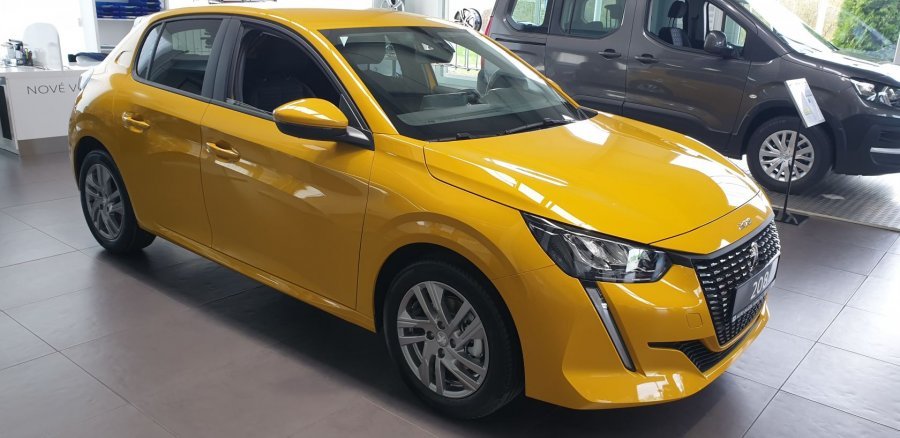 Peugeot 208, ACTIVE 1.2 PureTech 100k MAN6, barva žlutá