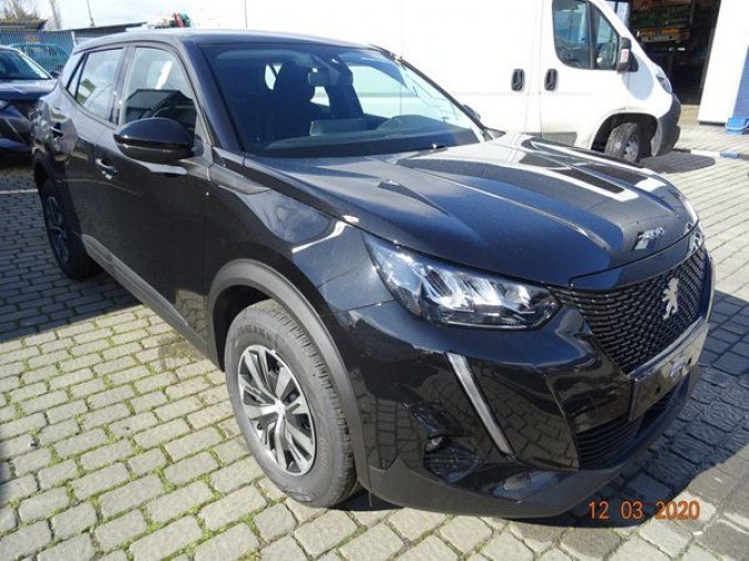 Peugeot 2008, ACTIVE 1.2 PureTech 100k S&S MAN6, barva černá