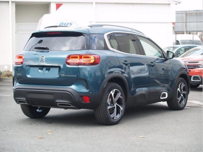 Citroën C5 Aircross, Hybrid Shine 225k EAT8, barva modrá