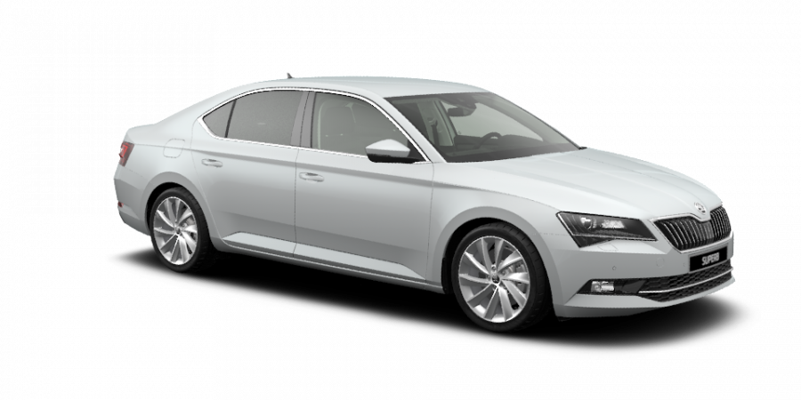 Škoda Superb, 2,0 TDI 110 kW 7-stup. automat., barva bílá