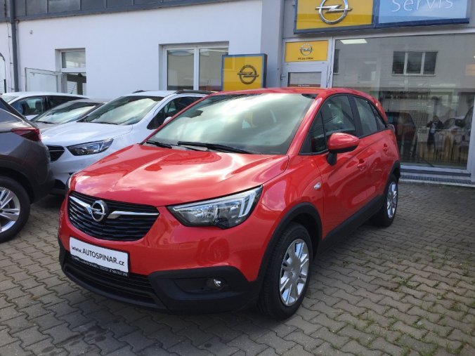 Opel Crossland X, Smile 1,2 Turbo 81kW/110k, barva červená