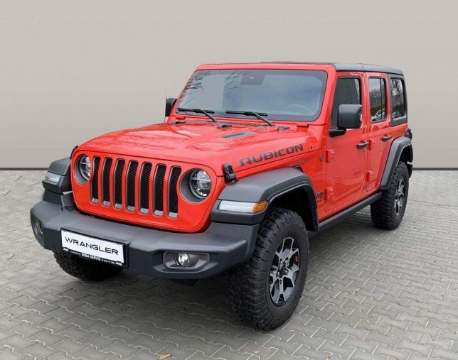 Jeep Wrangler, 2.2 CRD Rubicon 8ATX, barva červená