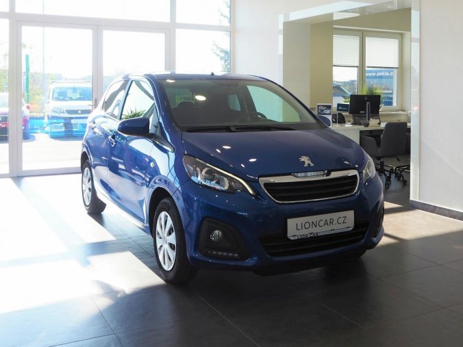 Peugeot 108, ACTIVE 1.0 72k MAN5, barva modrá