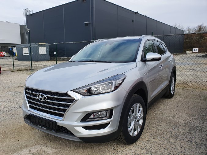 Hyundai Tucson, 1,6 T-GDi 130 kW (95 NAT) 6 st. man, barva stříbrná