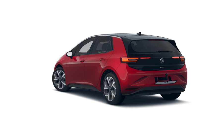 Volkswagen ID.3, ID.3 Pro 150 kW, 58 kWh (2023), barva červená