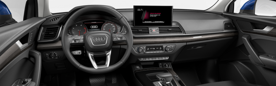 Audi Q5 Sportsback, Q5 SB Advanced 40 TDI 150kW quattro, barva modrá