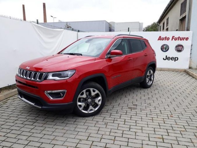 Jeep Compass, 1.4 140PS Limited  4x2 manuál, barva červená