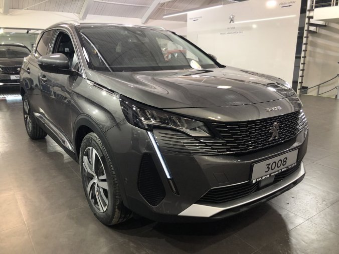 Peugeot 3008, ACTIVE PACK 1.5 BlueHDi 130 S&S EAT8 - N4526, barva šedá