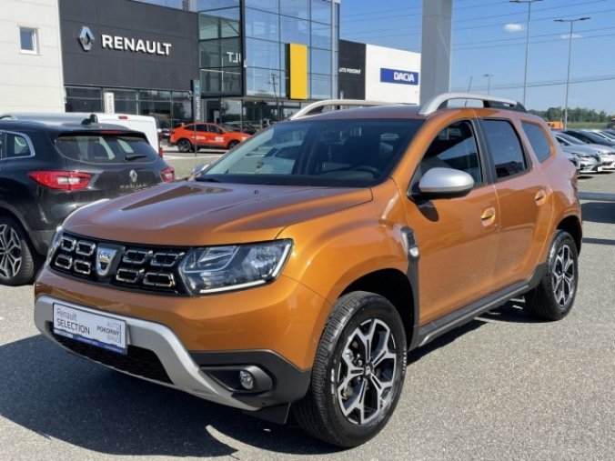 Dacia Duster, Prestige dCi 85kW/115 k 4x4, barva oranžová