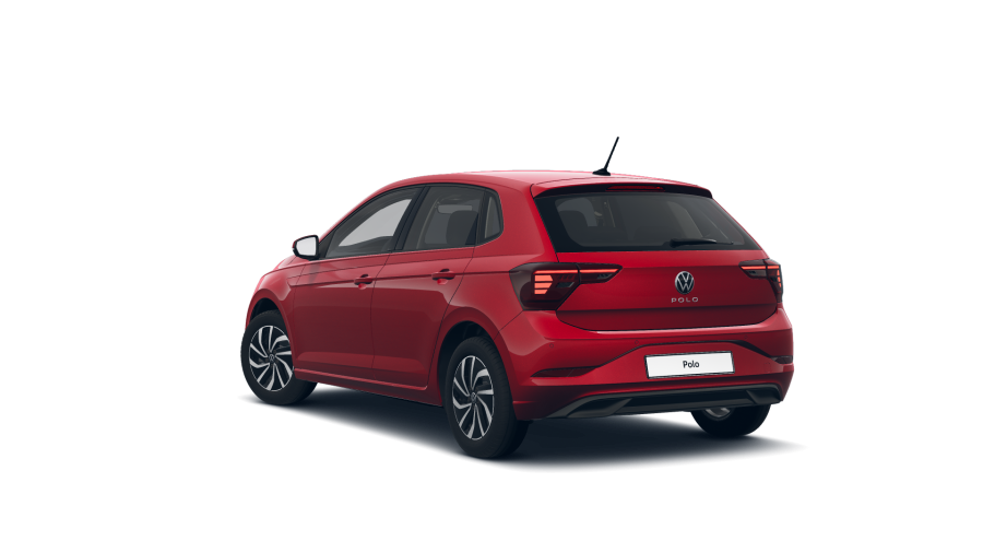 Volkswagen Polo, Polo Life 1,0 TSI 7DSG, barva červená