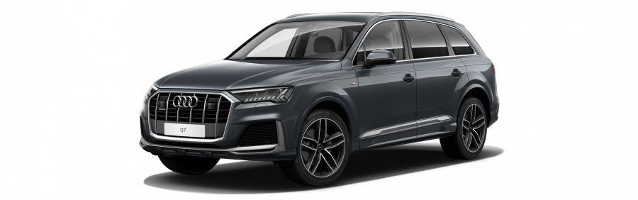 Audi Q7, Q7 S line 50 TDI quattro, barva šedá