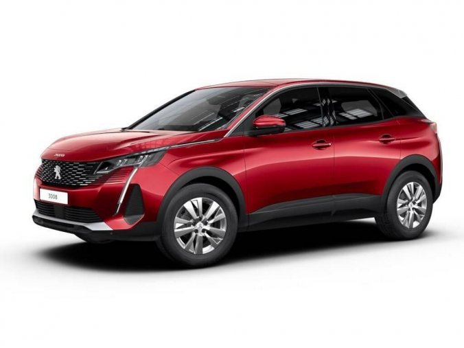 Peugeot 3008, ACTIVE PACK S&S MAN6 1,2 PureT, barva červená