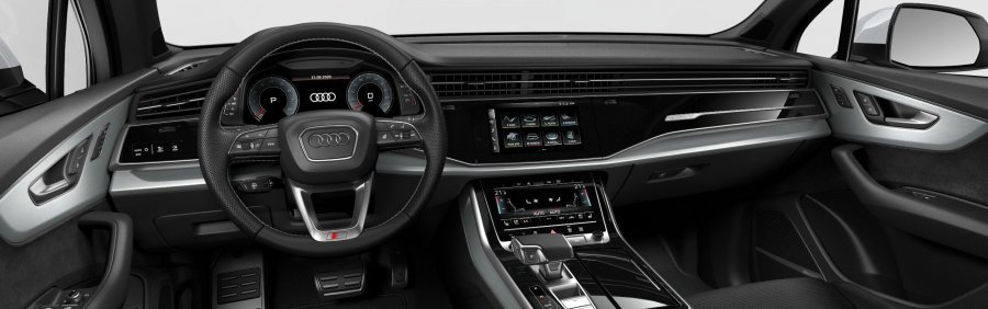 Audi Q7, Q7 S line 50 TDI quattro, barva bílá