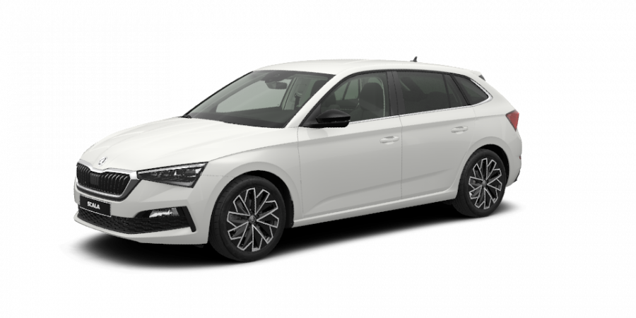 Škoda Scala, 1,6 TDI 85 kW 6-stup. mech., barva bílá