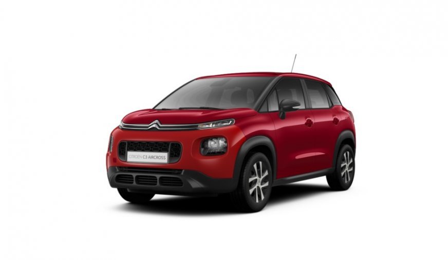 Citroën C3 Aircross, 1.2 PureTech 82, barva červená