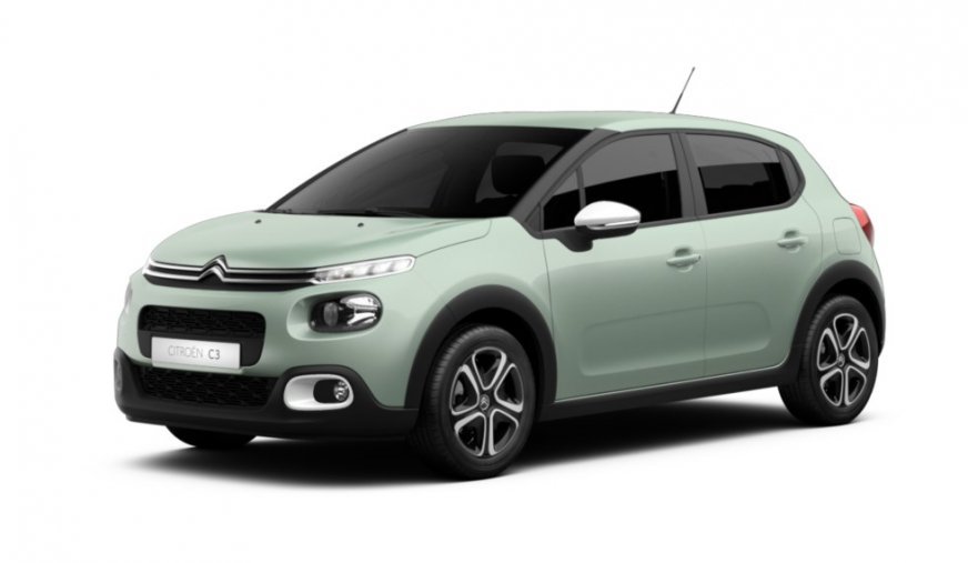 Citroën C3, 1.2 PureTech 82, barva zelená