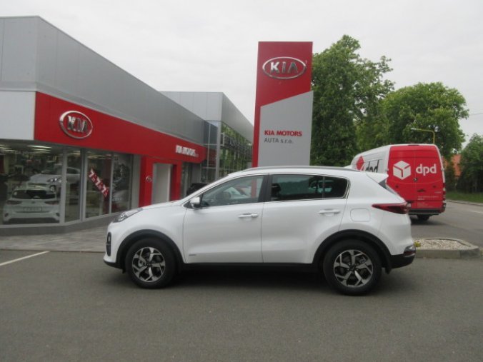 Kia Sportage, 1.6 T-GDI 7DCT 4x4 TOP, barva bílá